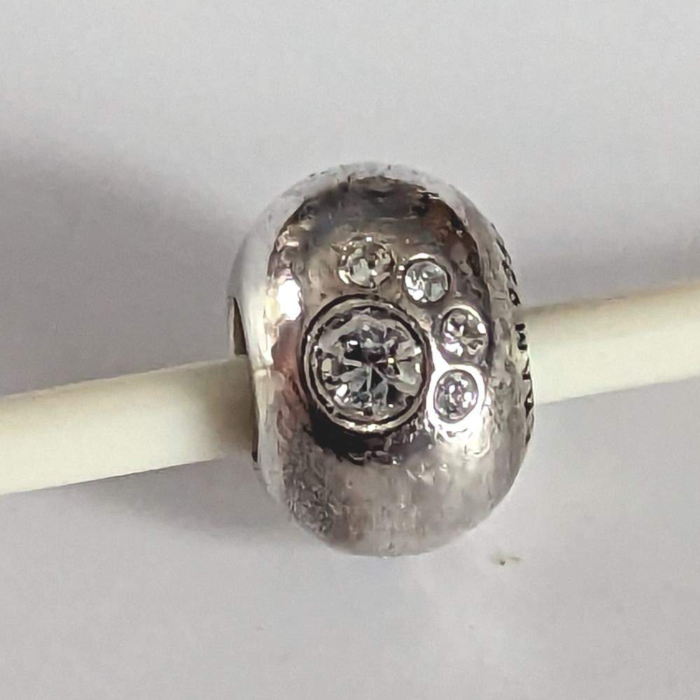 Chamilia Paw Prints Sterling Silver & Swarovski Charm